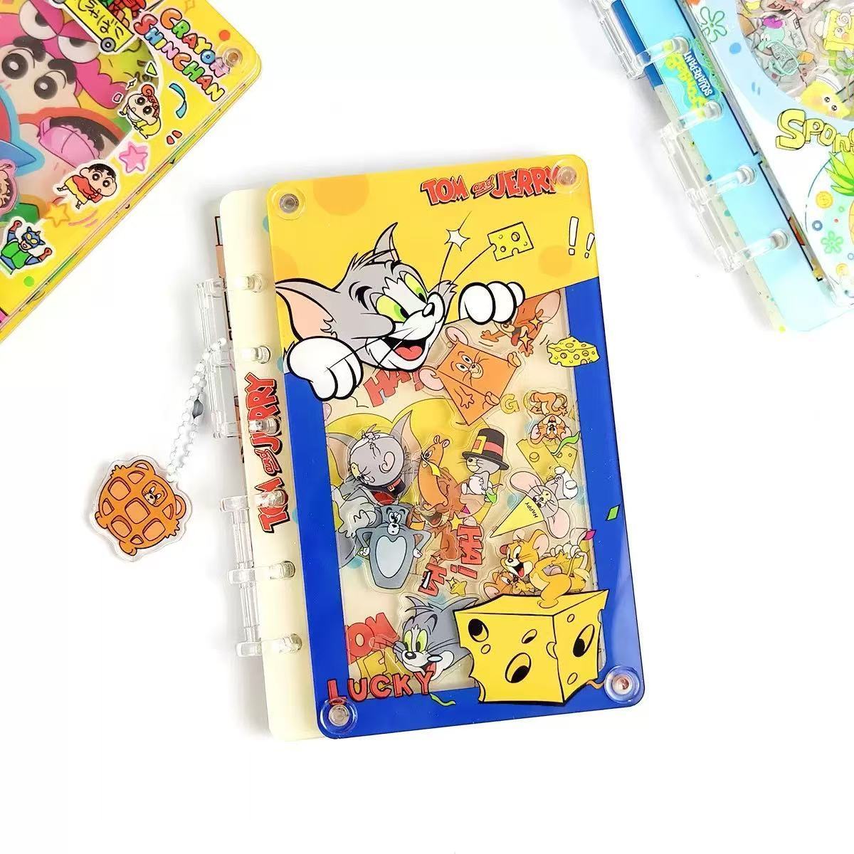 【Multi-Repurchase】Acrylic sheet shaker notebook (loose-leaf A7)
