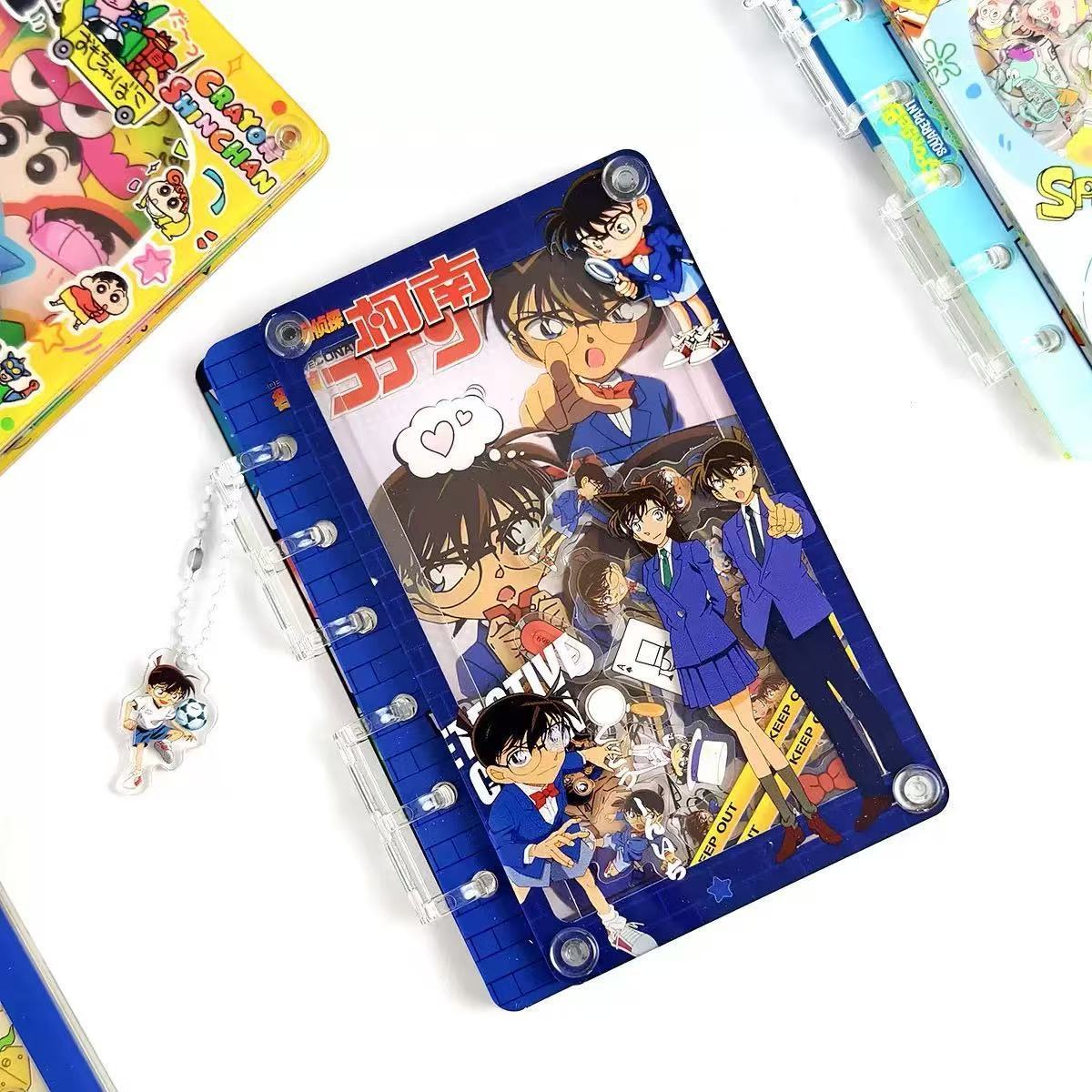【Multi-Repurchase】Acrylic sheet shaker notebook (loose-leaf A7)