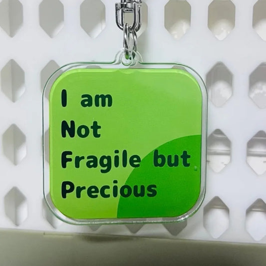 MBTI16 short sentence Acrylic Keychain