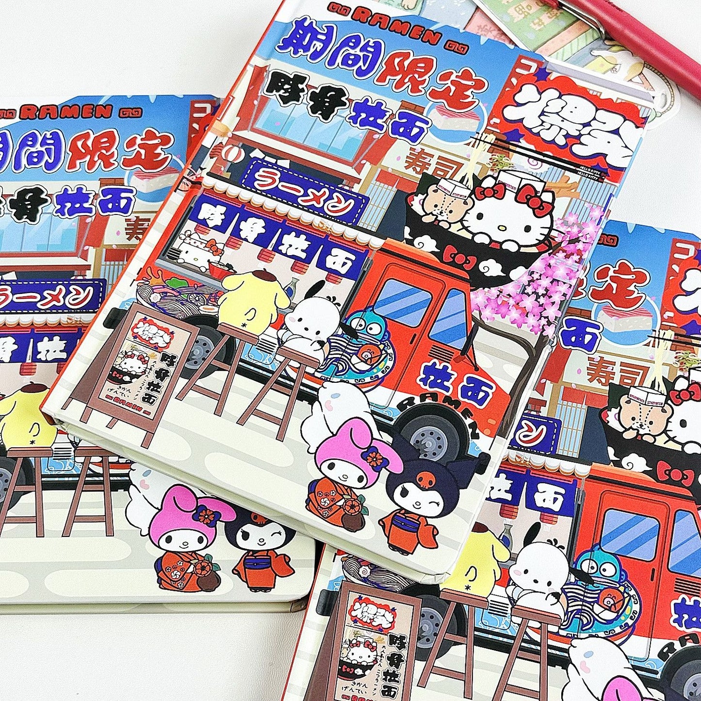[Full color page] Hard cover notebook size A5（Pick in live)