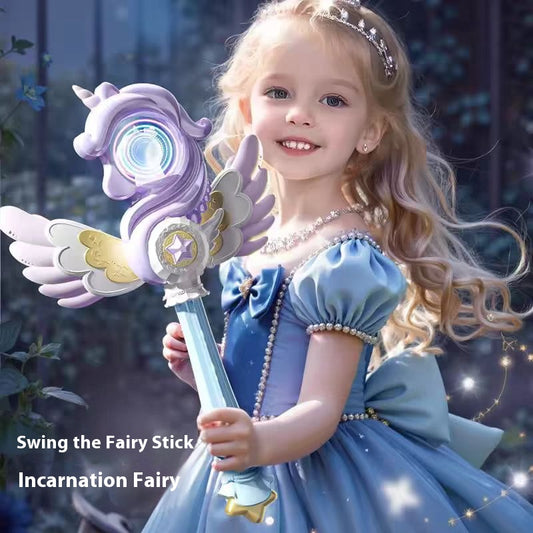 Purple Unicorn Magic Wand (Sound Version)